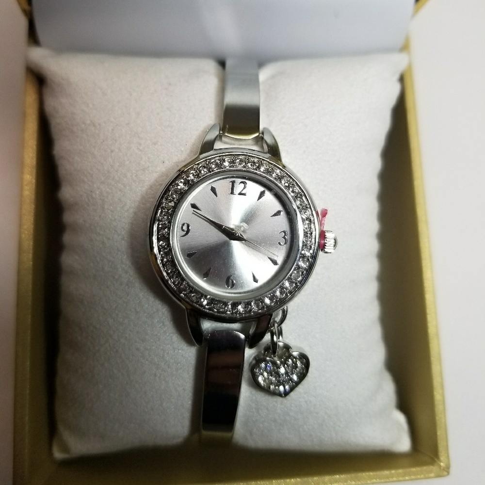 NWT Charter Club Watch with Heart Charm
